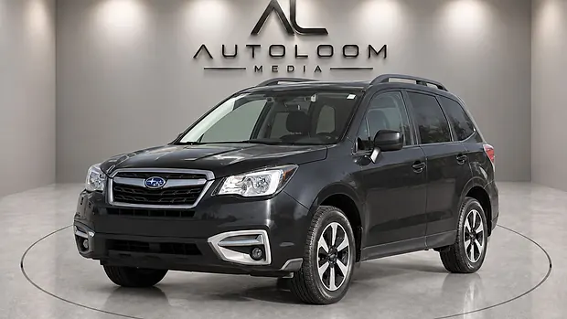 A compact crossover presented in an AutoLoom studio environment